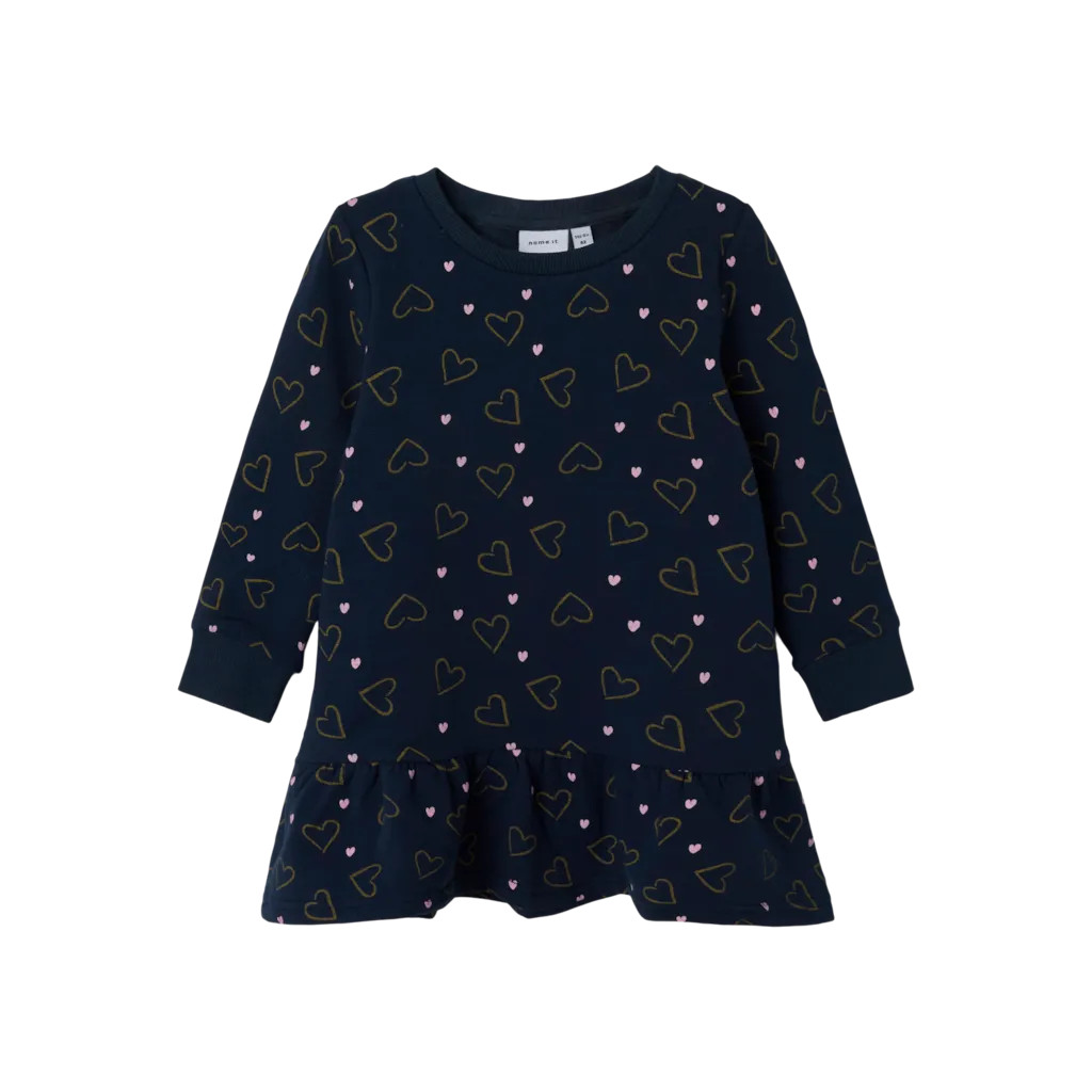Sweat Kjole Rue Dark Sapphire fra Name It