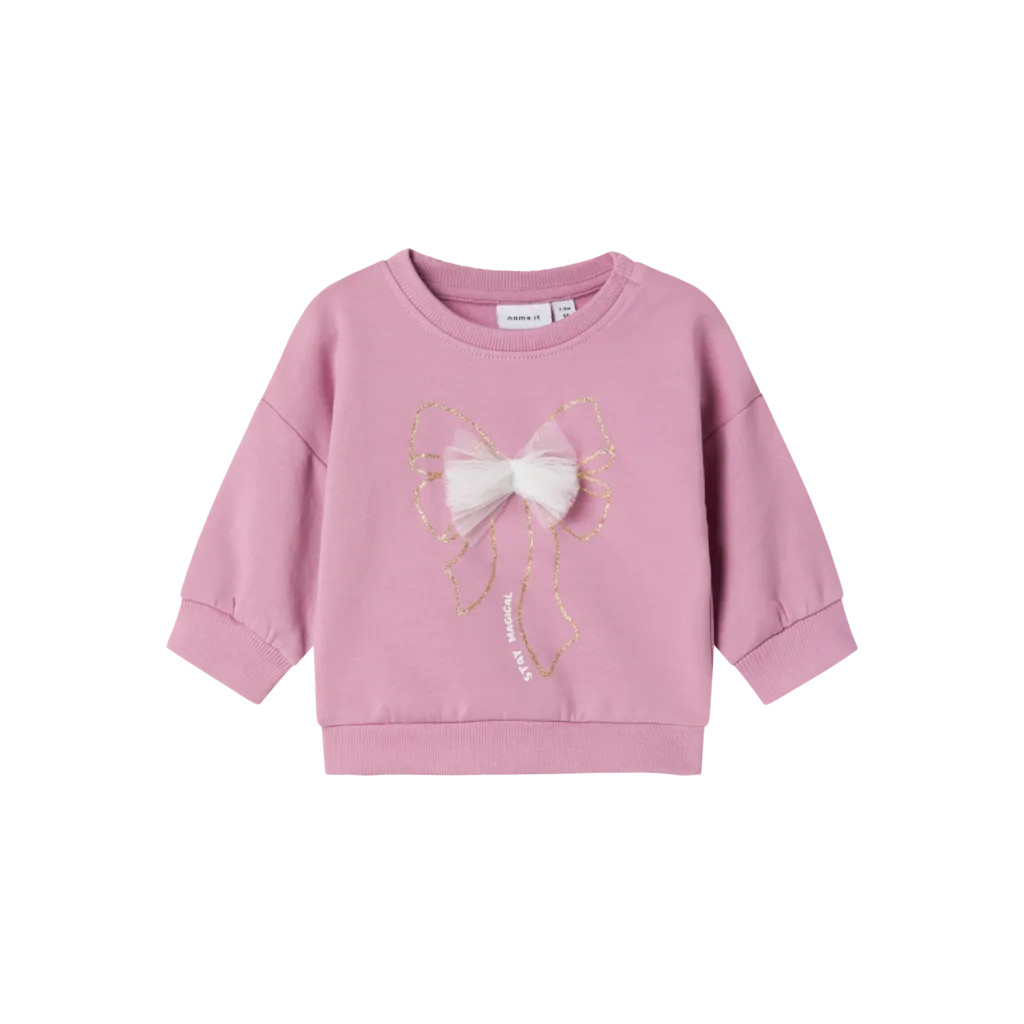 Sweatshirt Raxa Mauve Orchid fra Name It