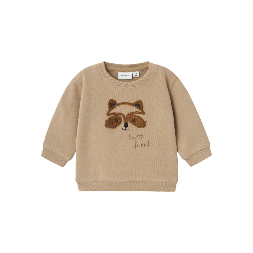 Sweatshirt Salt Weathered Teak fra Name It