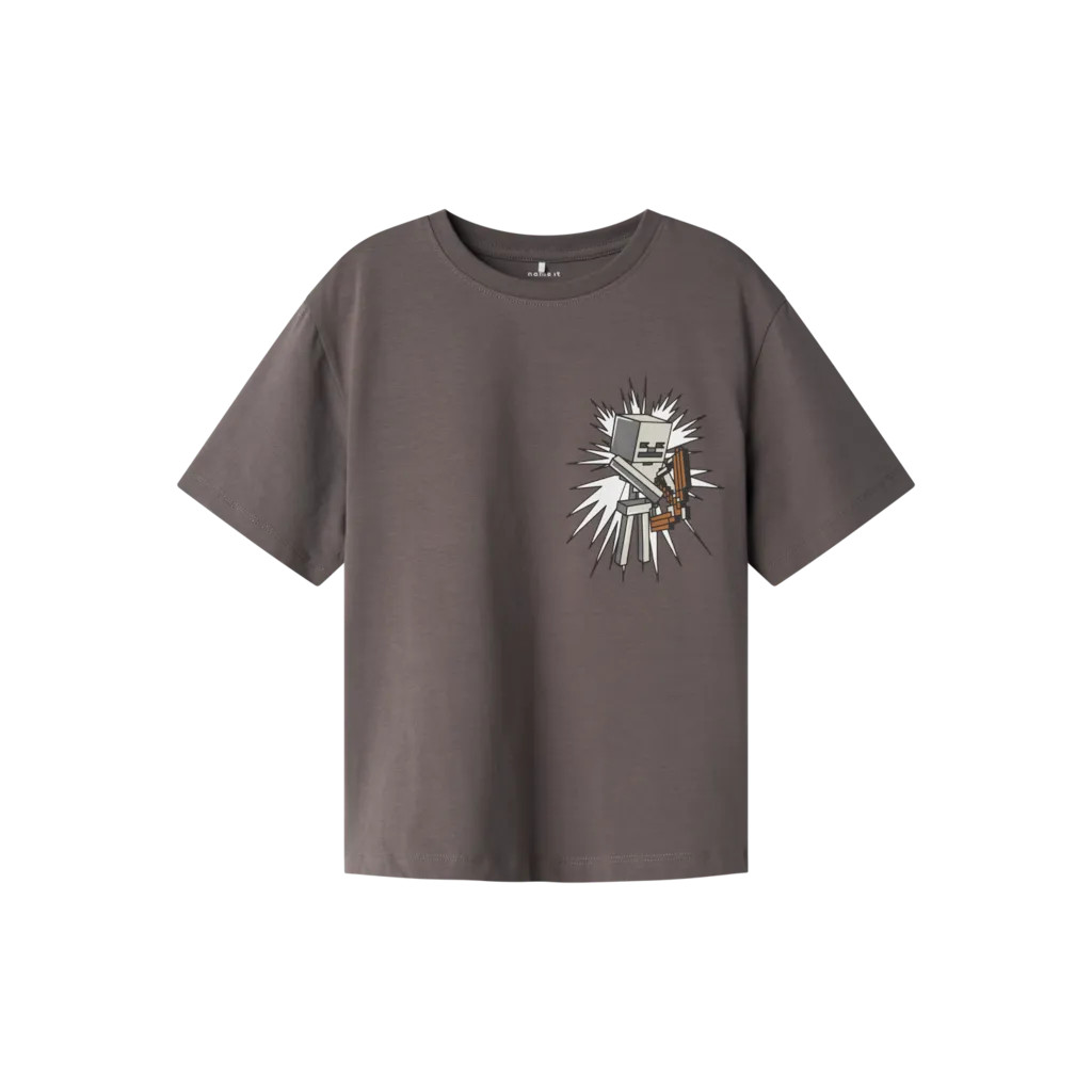T Shirt Odet Minecraft Castlerock fra Name It