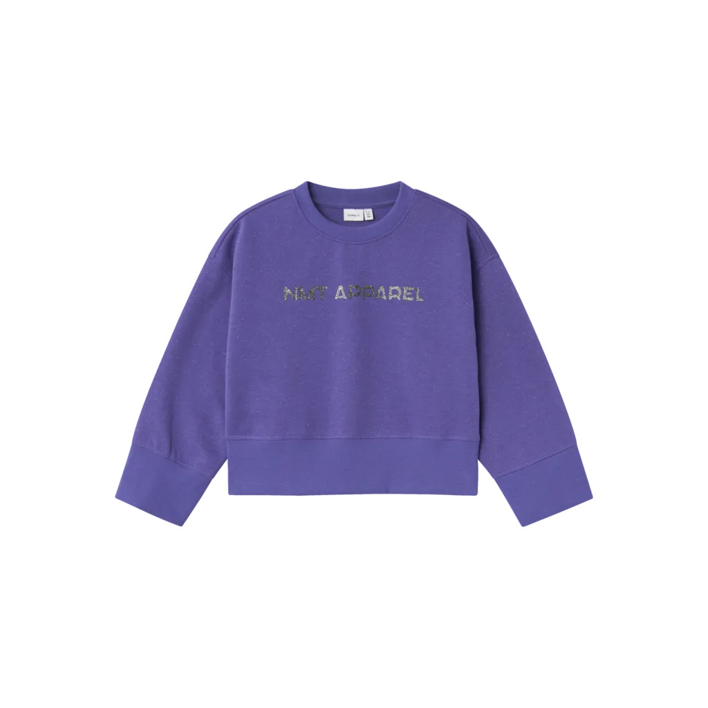 Sweatshirt Sija Purple Opulence fra Name It