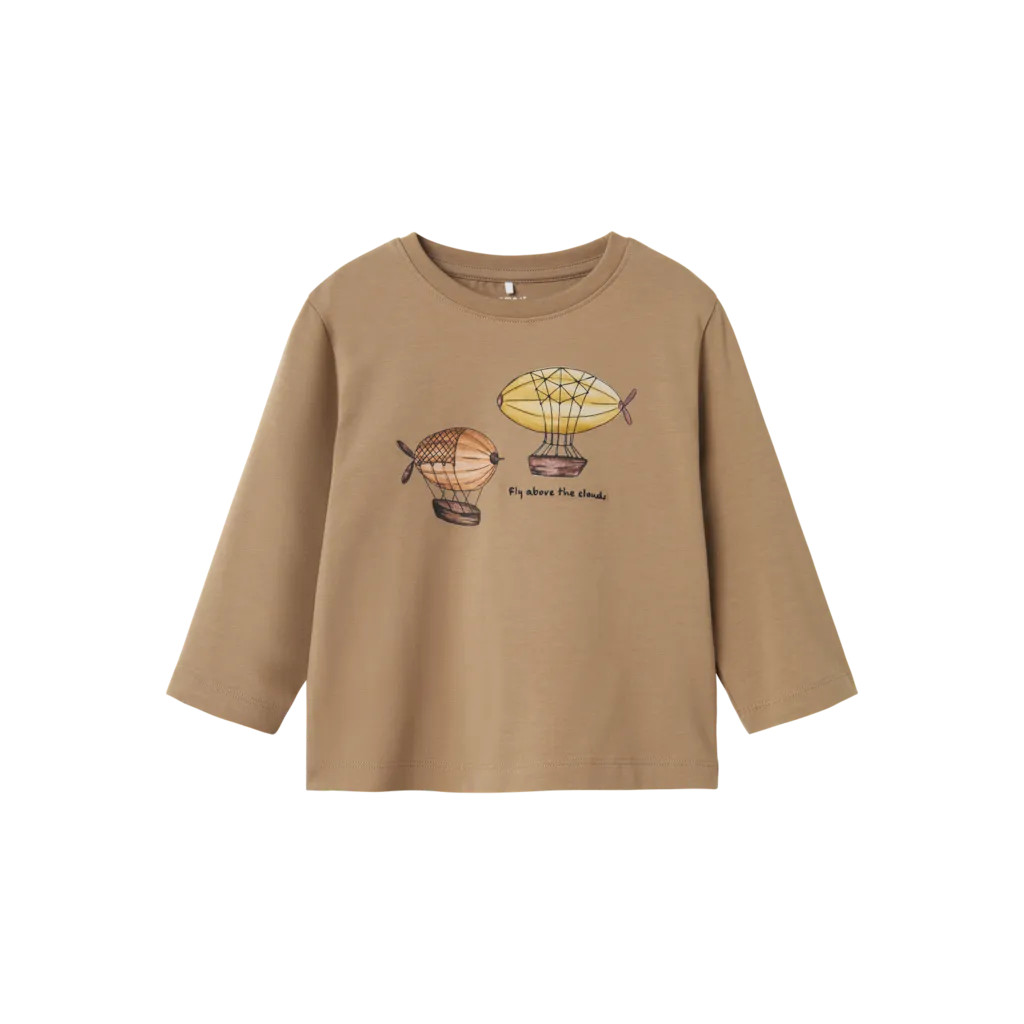 Bluse Robert Weathered Teak fra Name It