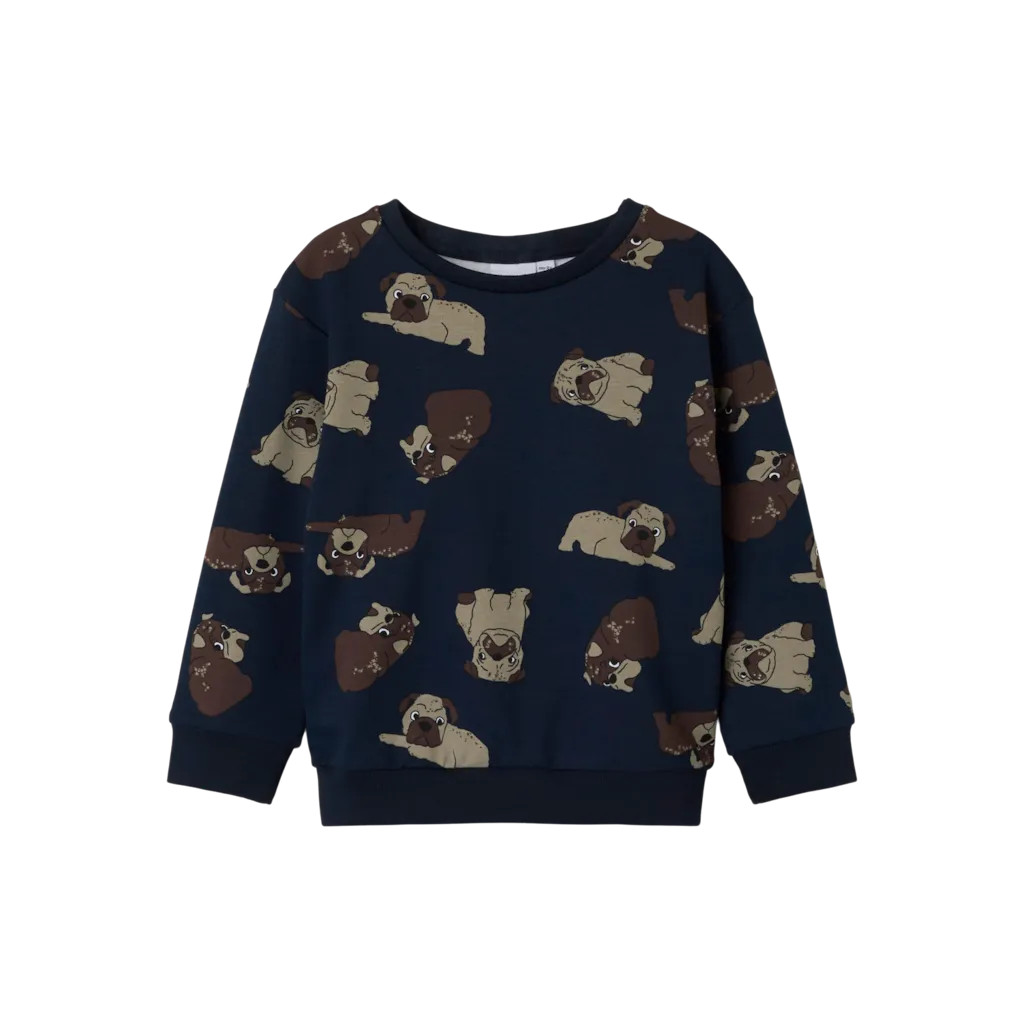 Sweatshirt Rasmus Dark Sapphire fra Name It