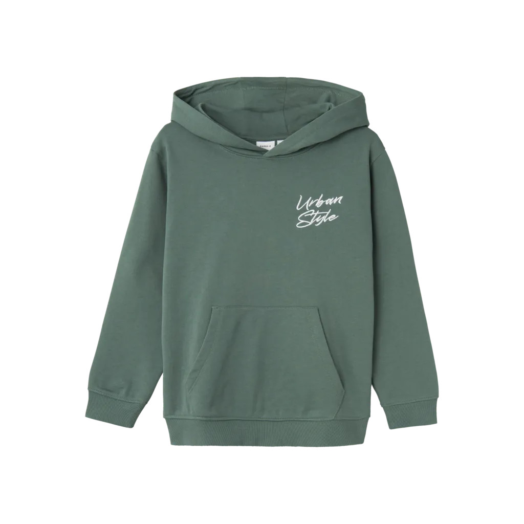 Sweat Hoodie Remmos Dark Forest fra Name It