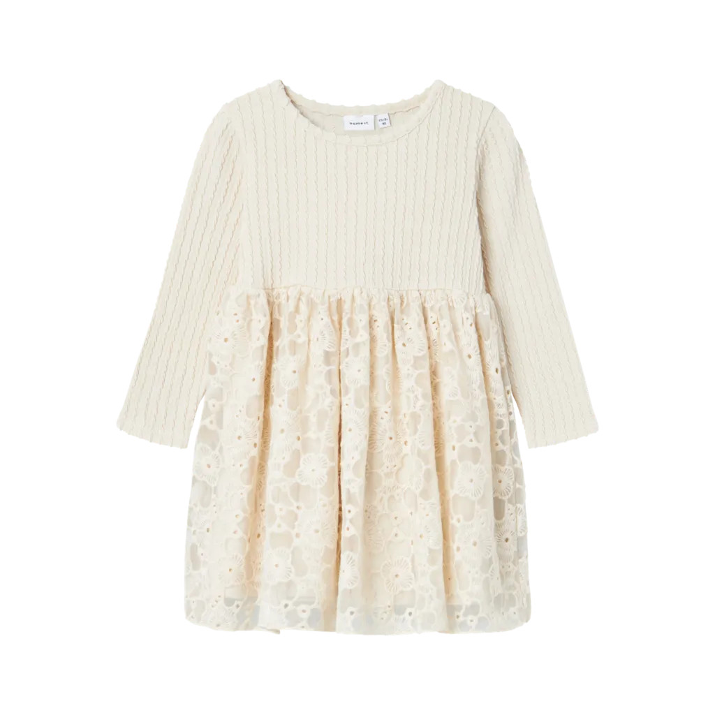 Kjole Siline Summer Sand fra Name It