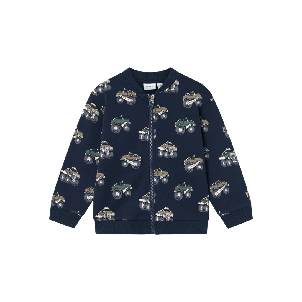Sweat Cardigan Seb Dark Sapphire fra Name It