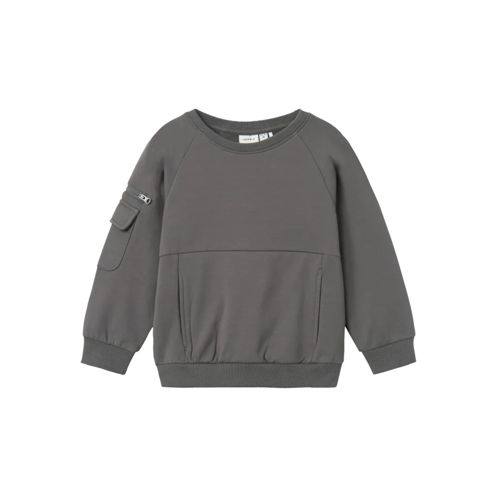 Sweatshirt Simon Castlerock fra Name It