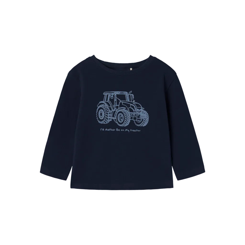 Langærmet Bluse Relle Dark Sapphire fra Name It