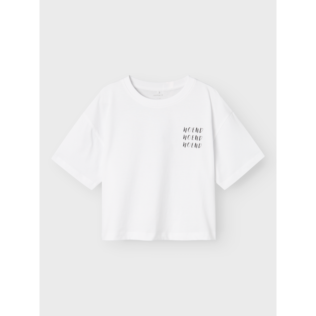 T Shirt Hiluna Bright White fra Name It