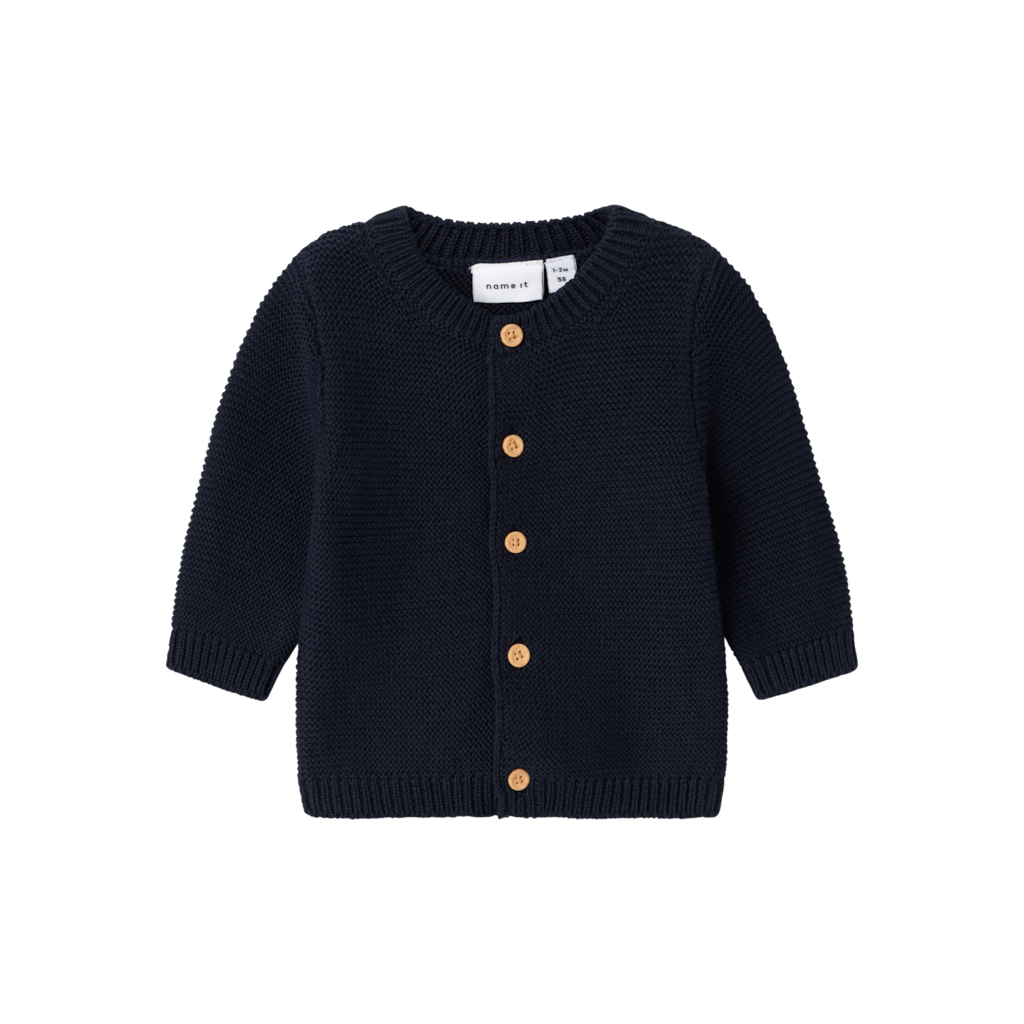 Strik Cardigan Timmi Navy Blazer fra Name It
