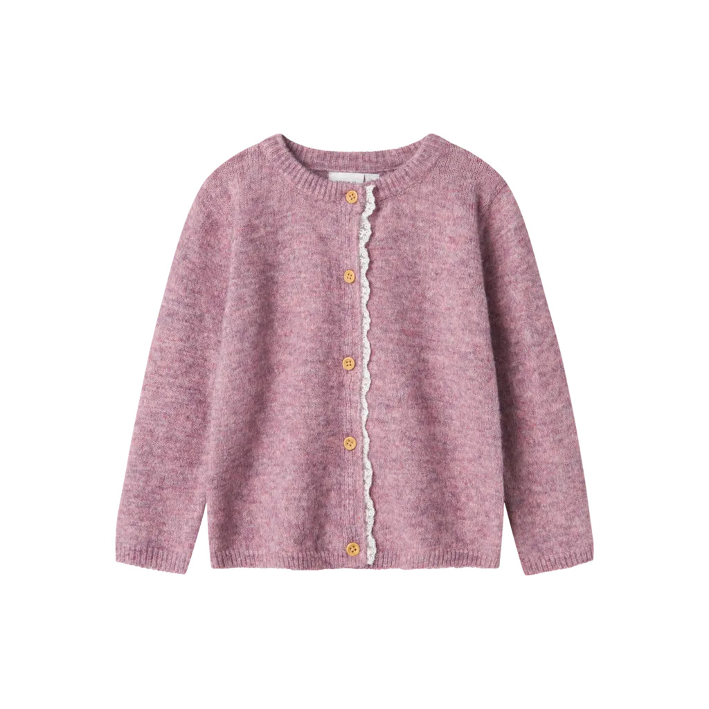Blonde Cardigan Rikimmi Mauve Orchid fra Name It
