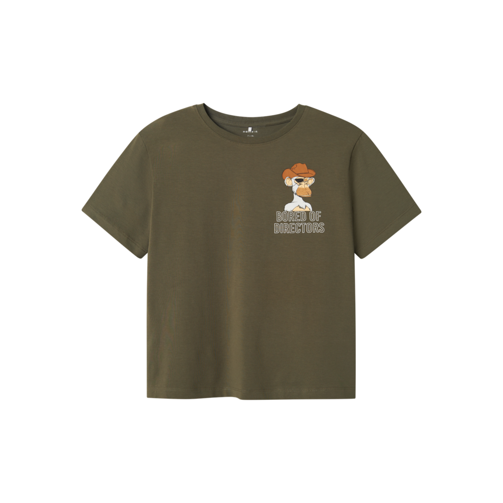 T Shirt Dyn Dusty Olive fra Name It