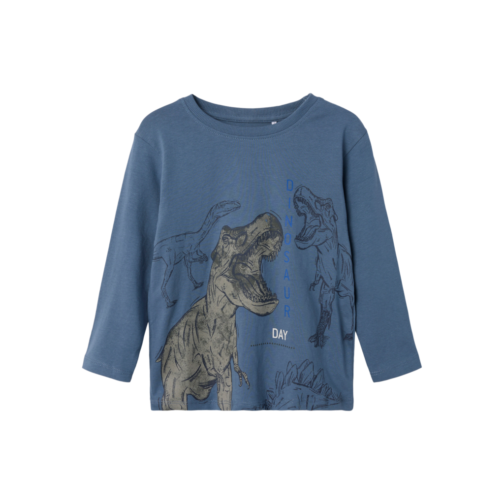 Dino Bluse Benjamino China Blue fra Name It