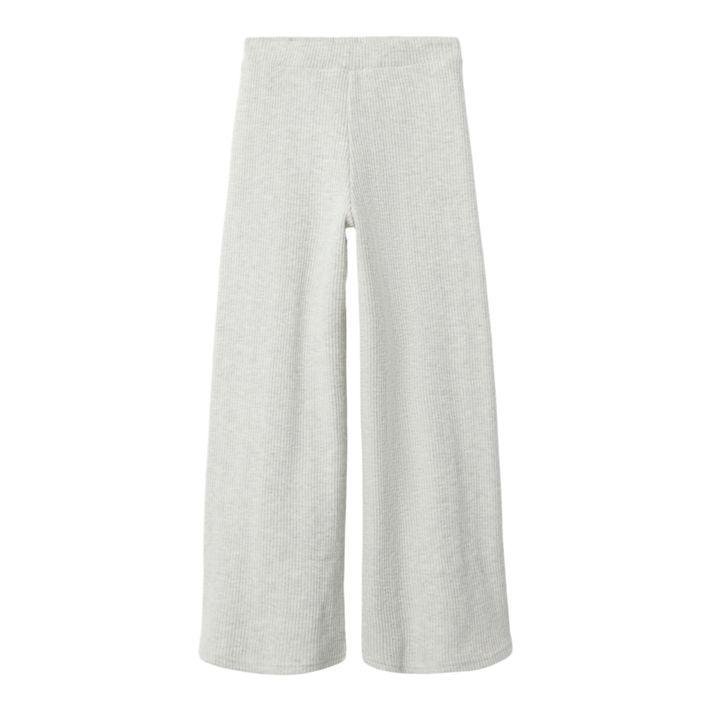 Brede Bukser Tulpu Light Grey Melange fra Name It