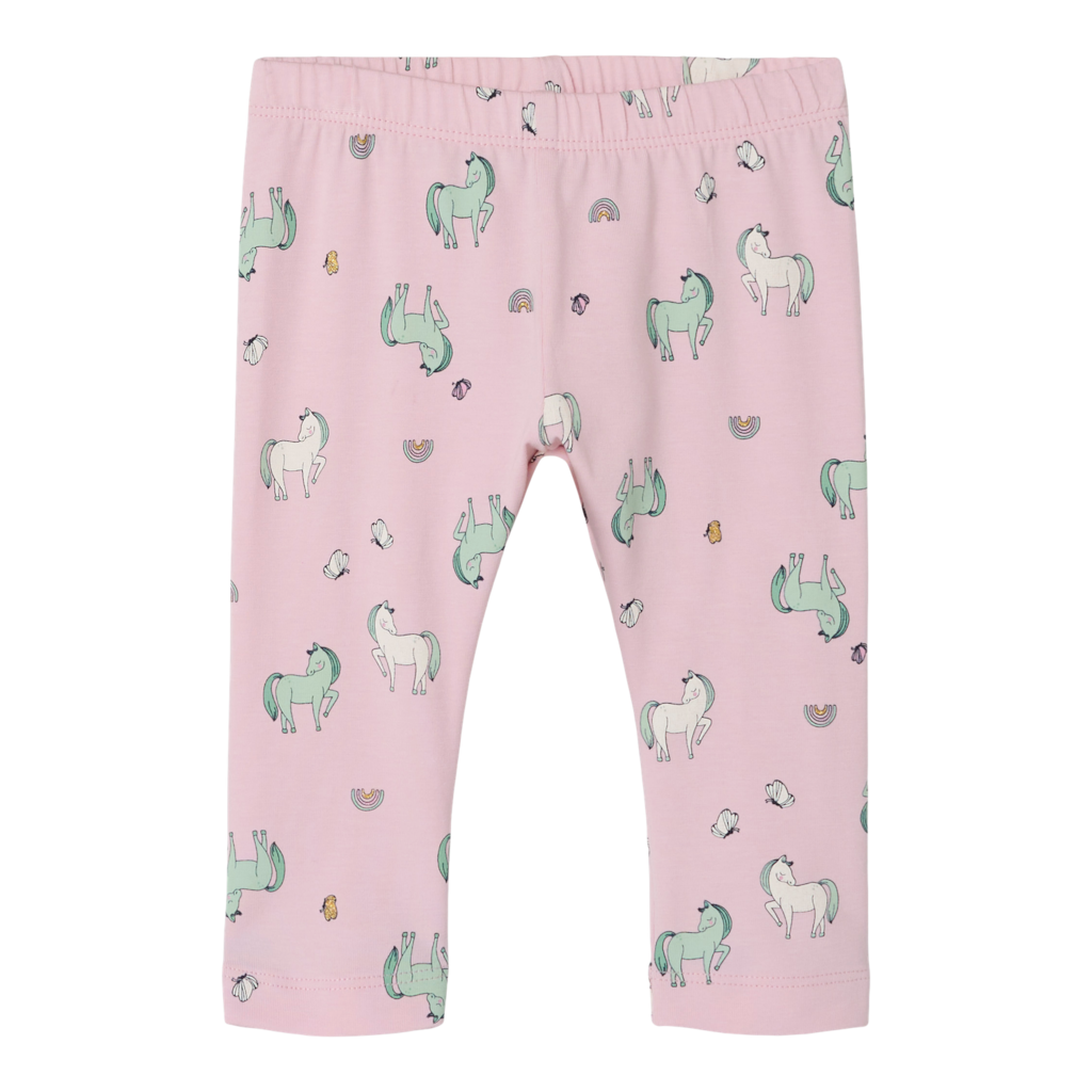 Trekvart Leggings Jennia Parfait Pink fra Name It