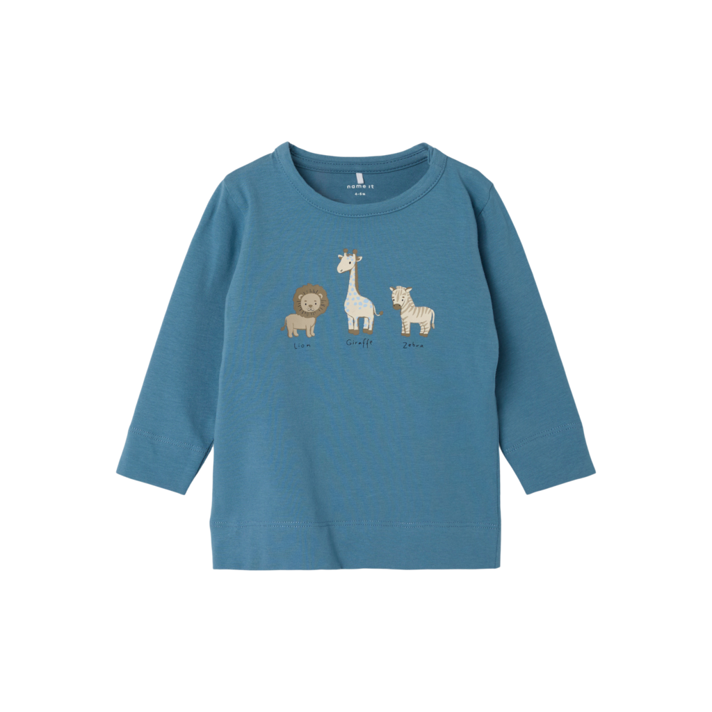 Bluse Jann Provincial Blue fra Name It