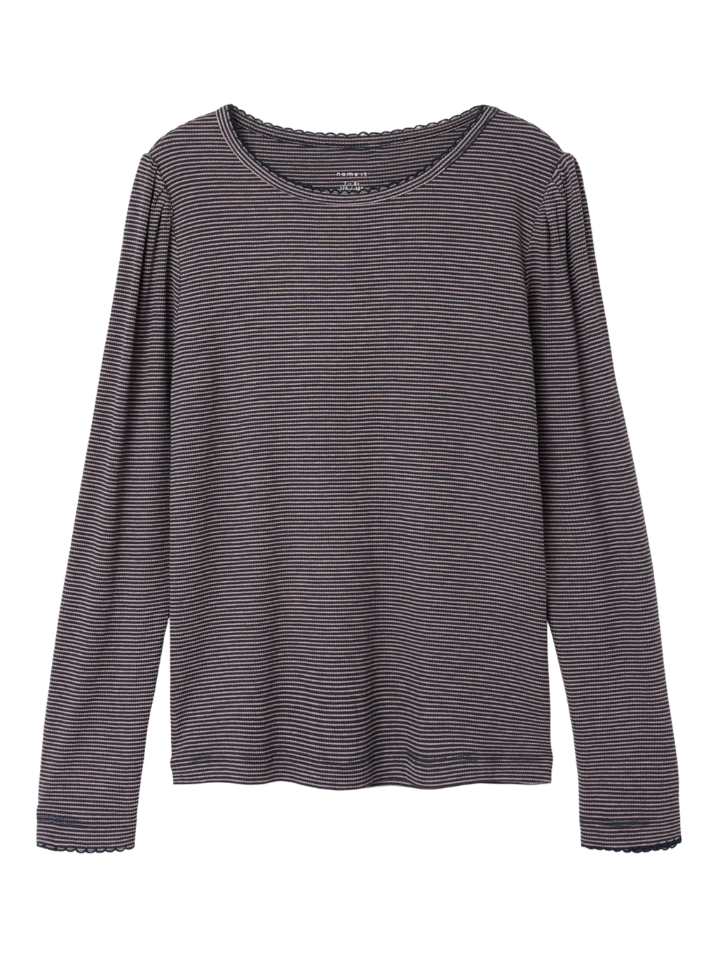 Rib Bluse Odina Inkwell fra Name It