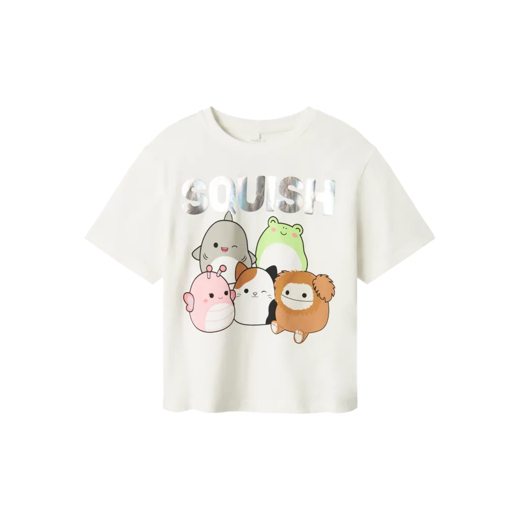 Squishy T Shirt Octiv Cloud Dancer fra Name It