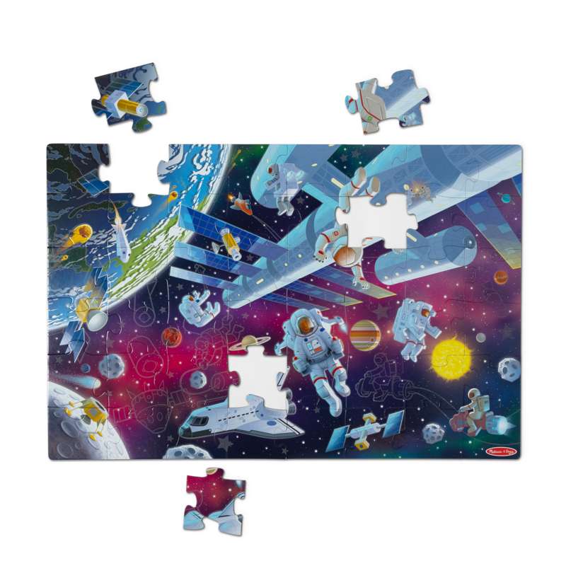 Puslespil   Glow In The Dark Ydre Rum fra Melissa & Doug