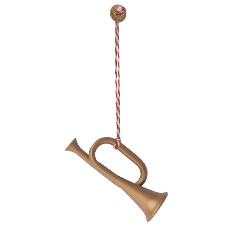 Juleornament I Metal   Bambi   Grå   9 Cm. fra Maileg