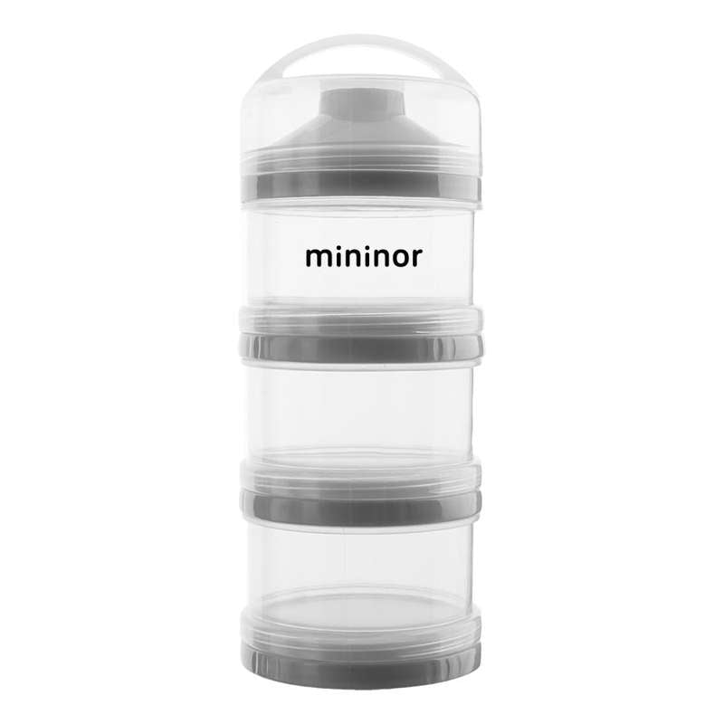 Pulvercontainer   3 Delt fra Mininor