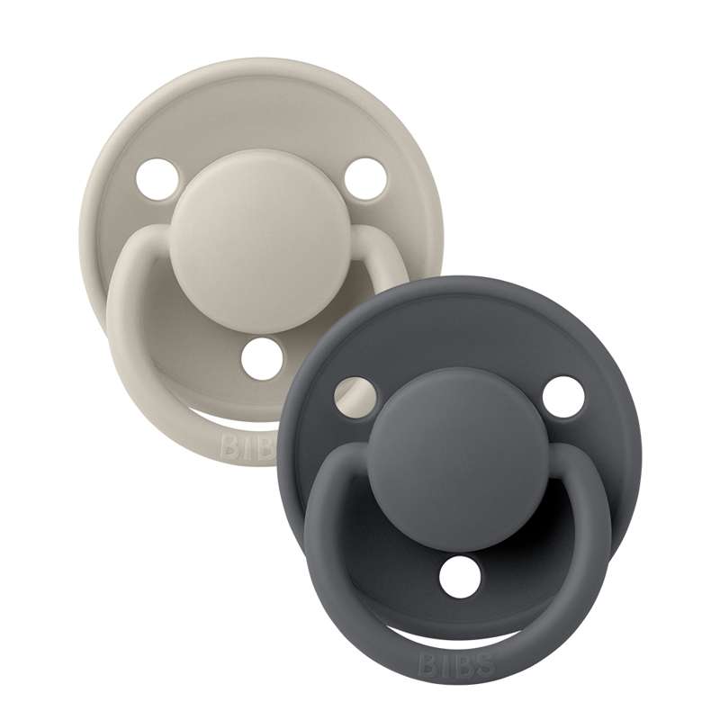 De Lux Sut   2 Pak   Onesize   Silikone   Sand Iron fra Bibs