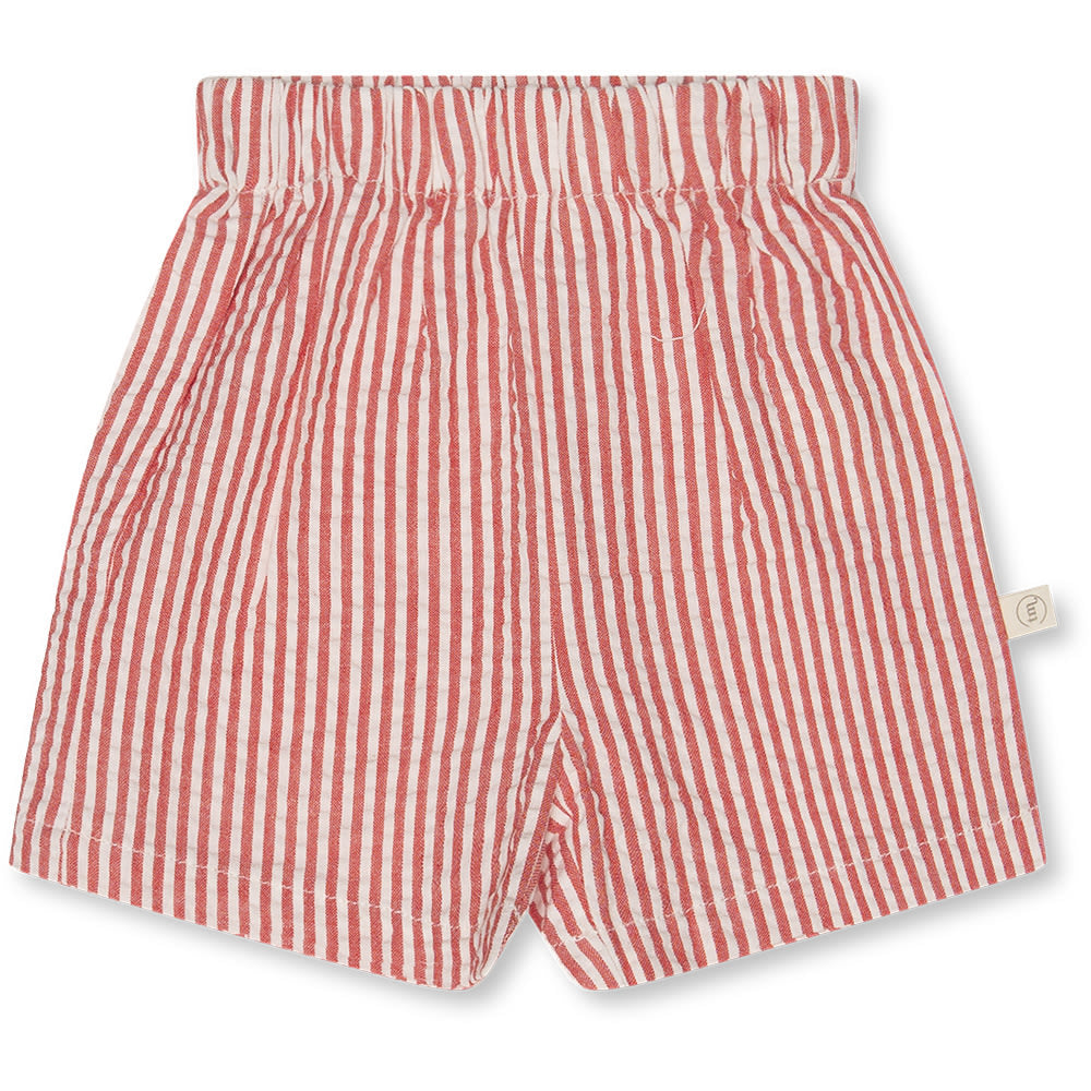 Isa Shorts   Red Stripe   68cm   6m fra That's Mine