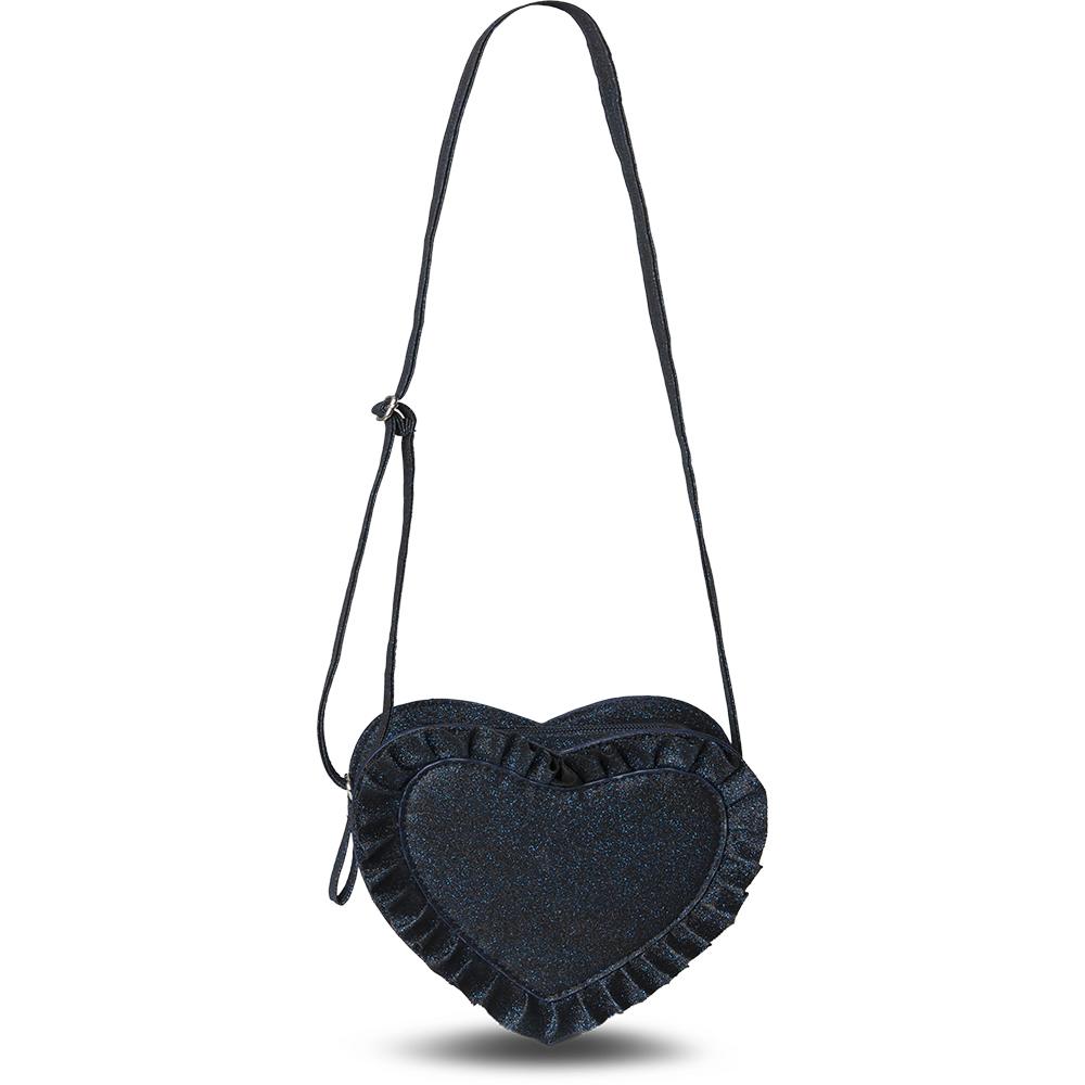 Juliet Skuldertaske   Heart Blue fra That's Mine