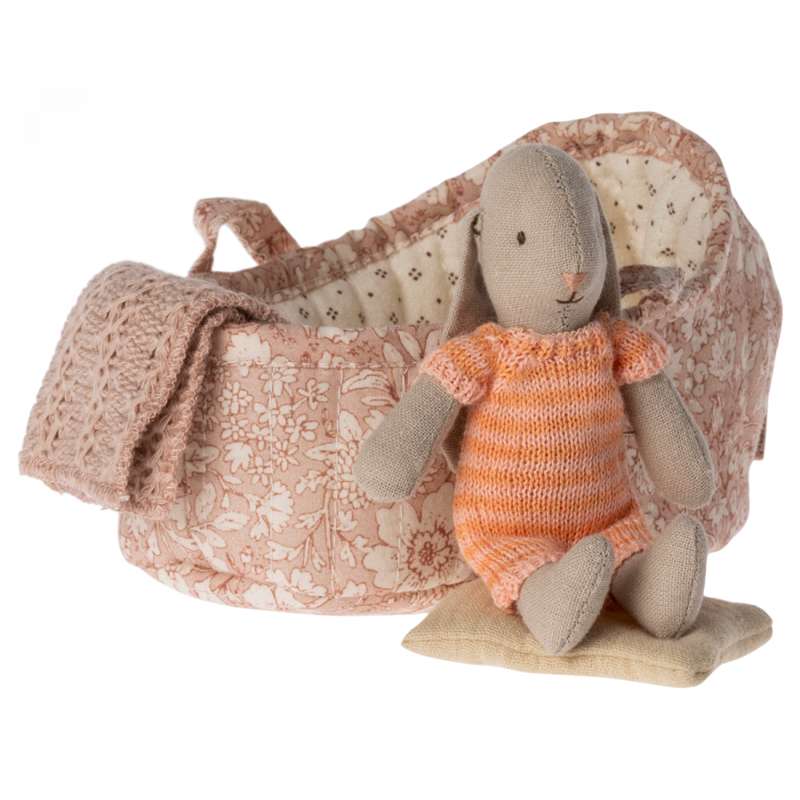 Kanin I Babylift   Mikro   Orange fra Maileg