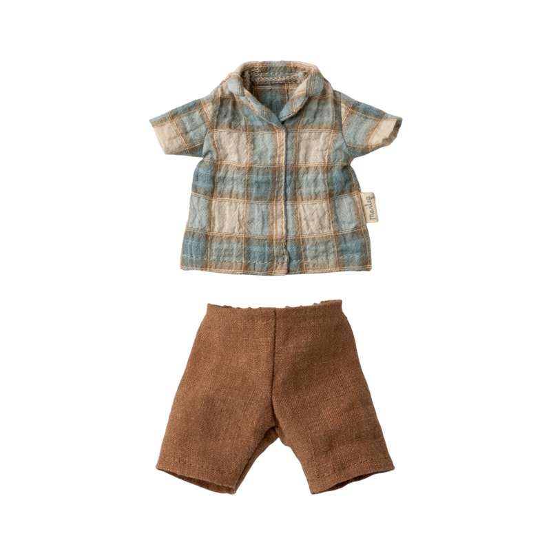 Bluse Og Shorts   Str. 2 fra Maileg
