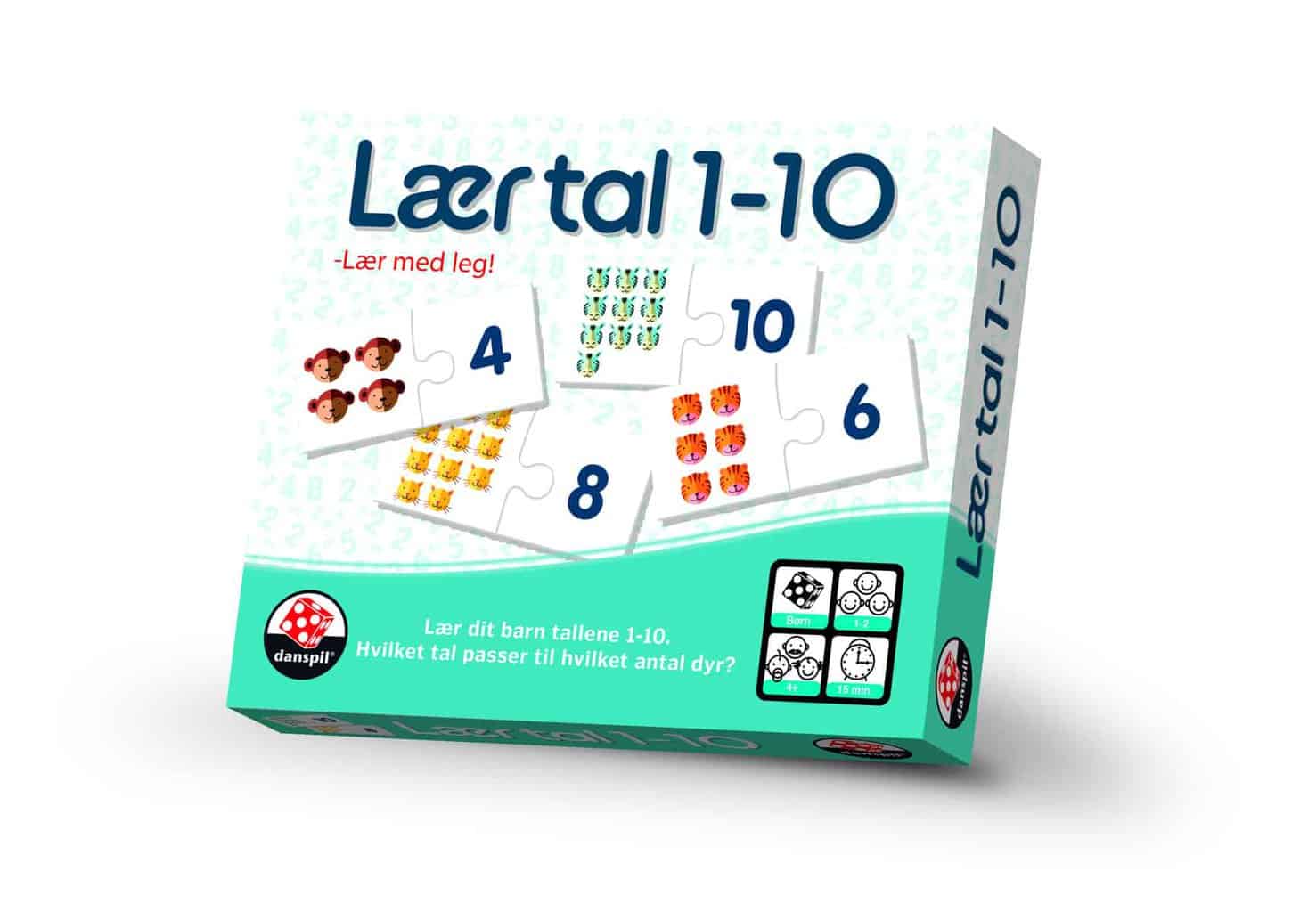 Lær Tal 1 10 fra Danspil