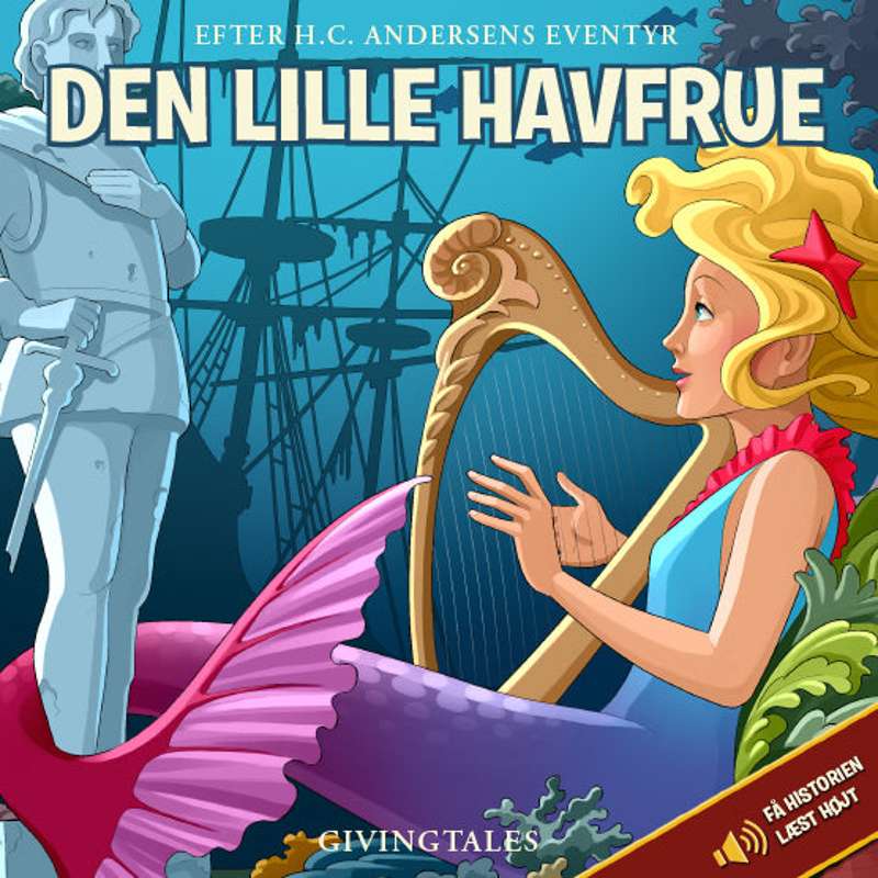 Børnebog   Den Lille Havfrue (fortalt Af Sofie Gråbøl) fra Givingtales