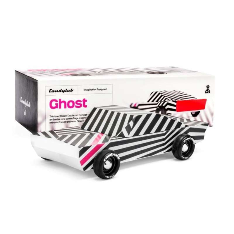 Americana Legetøjsbil I Træ   Ghost fra Candylab Toys