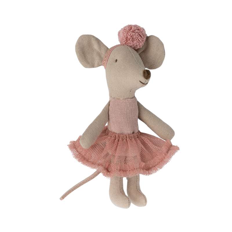 Ballerina Mus   Lillesøster   Rosa fra Maileg