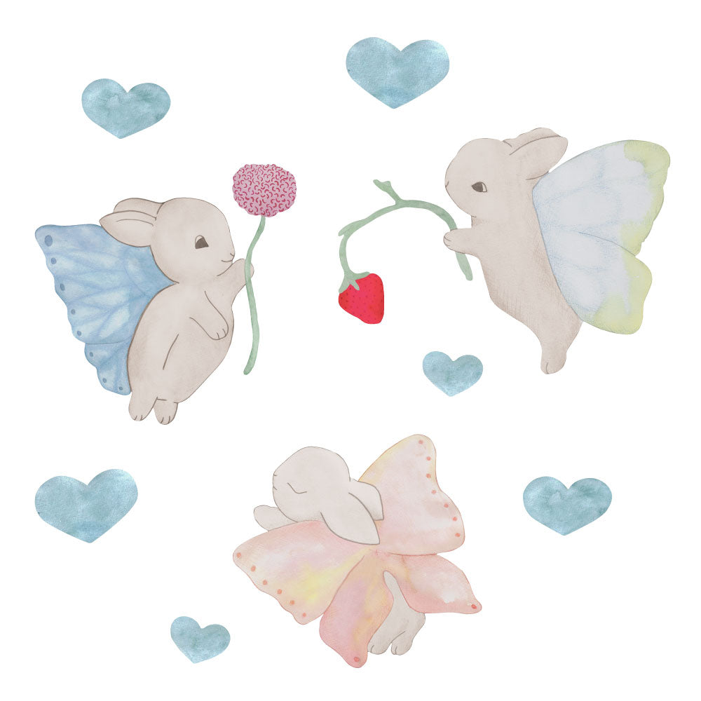 Wallsticker Fekanin 3 Pak   Beige fra That's Mine