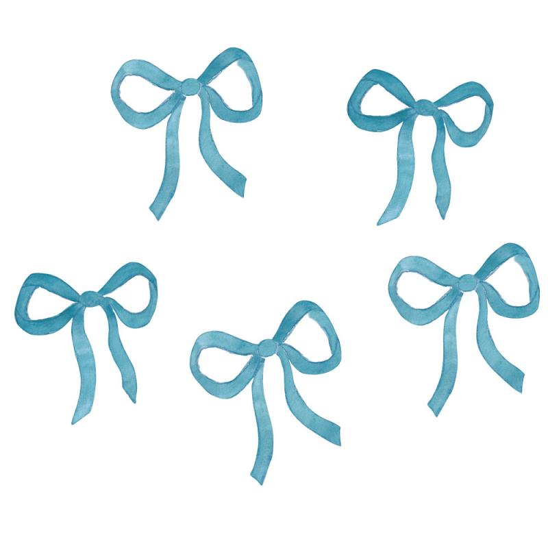 Wallsticker Sløjfer 5 Pak Blue fra That's Mine
