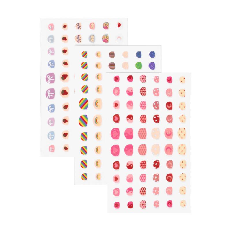 Nuri Nail Stickers   Red fra That's Mine