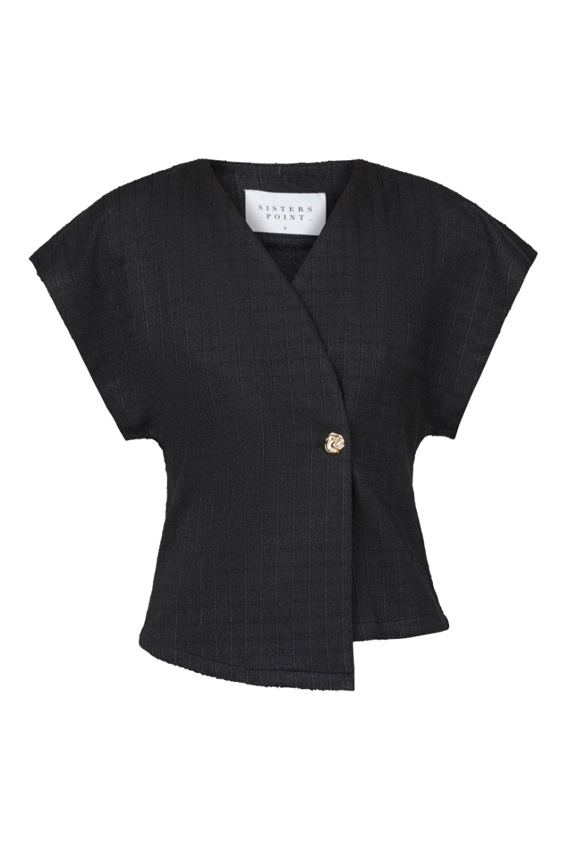 Bluse   Evela Ve   Black fra Sisters Point