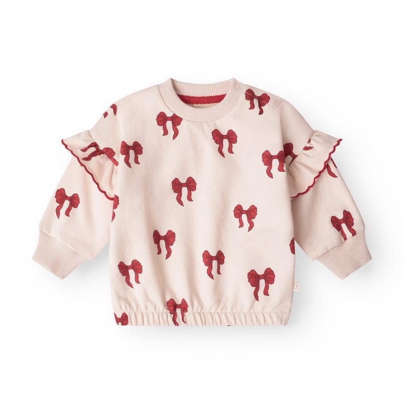 Amelia Sweatshirt   Rouge Boucle   68cm   6m fra That's Mine