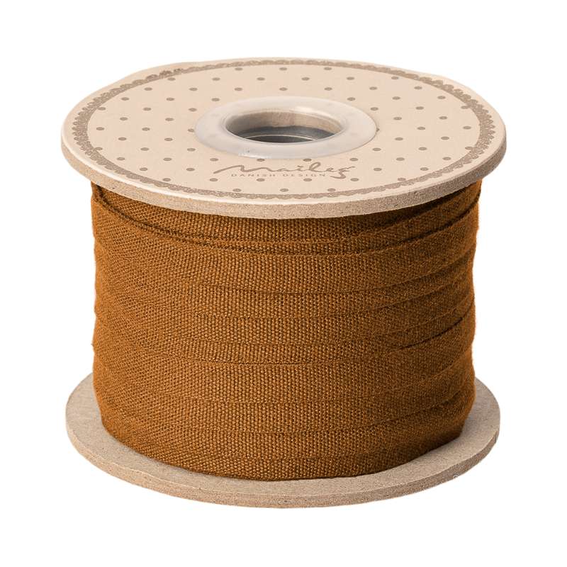 Gavebånd   Ocher   25 Meter 0.6 Cm. fra Maileg