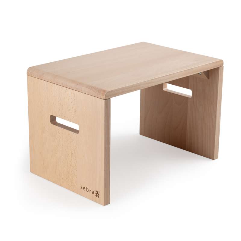 Skammel   Wooden Edition fra Sebra