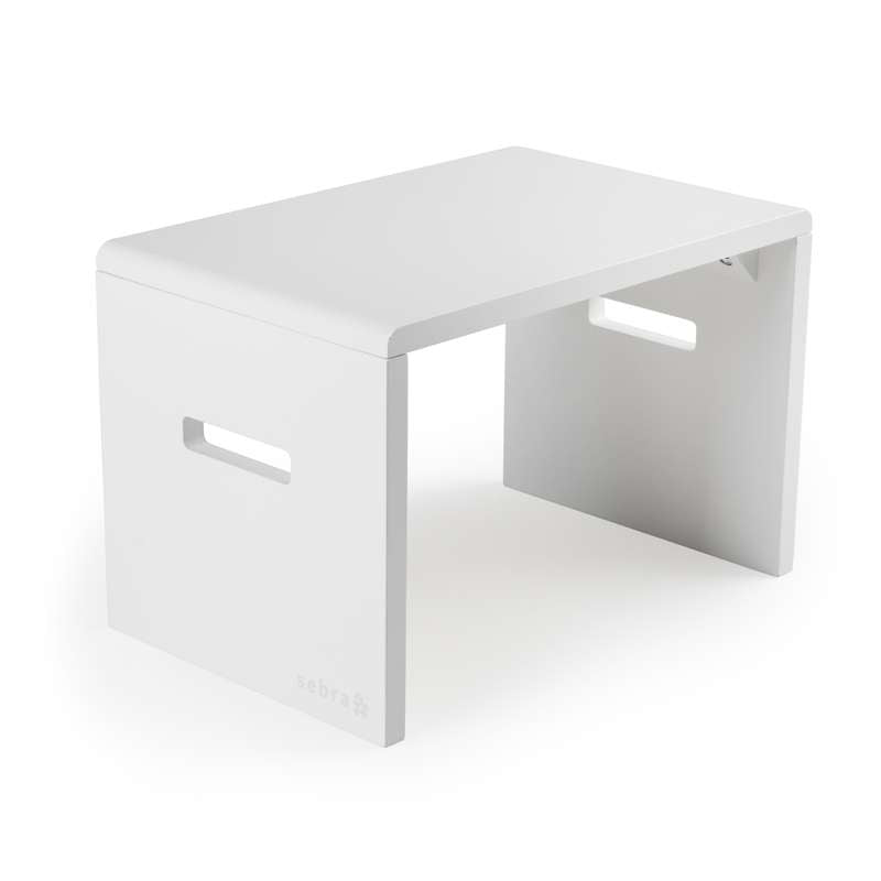 Skammel   Classic White fra Sebra