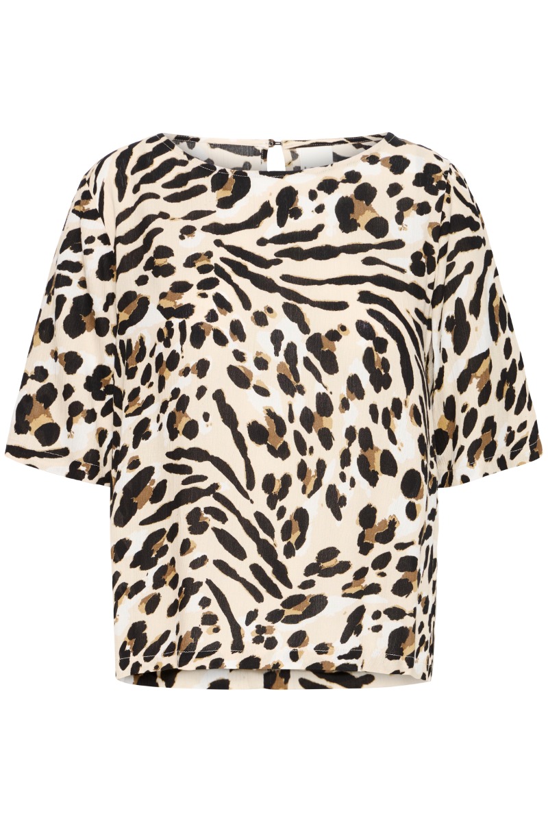 T Shirt   Marrakech Aop Ss13   Caribou Animal fra Ichi