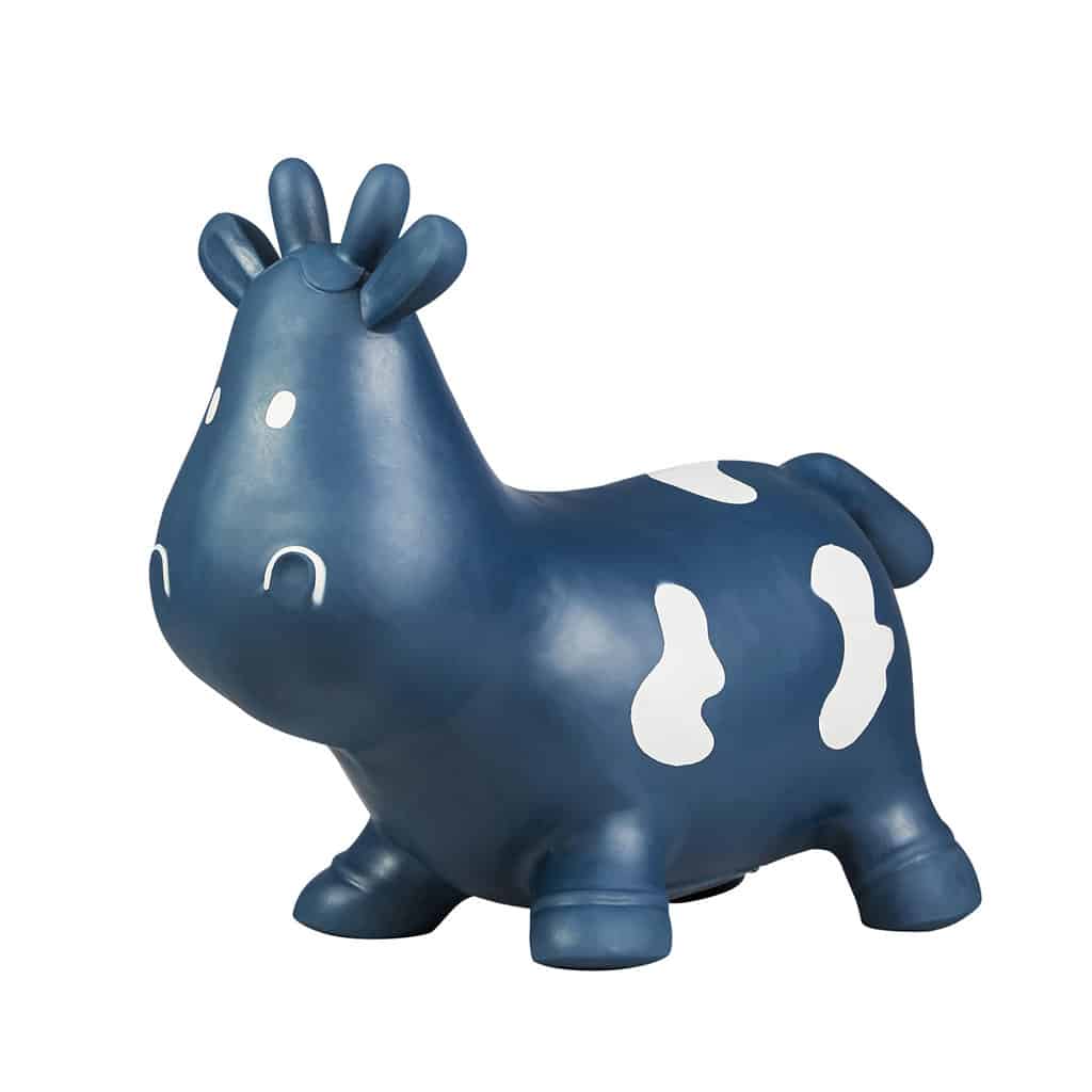 Bouncing Cow Dark Blue fra Krea