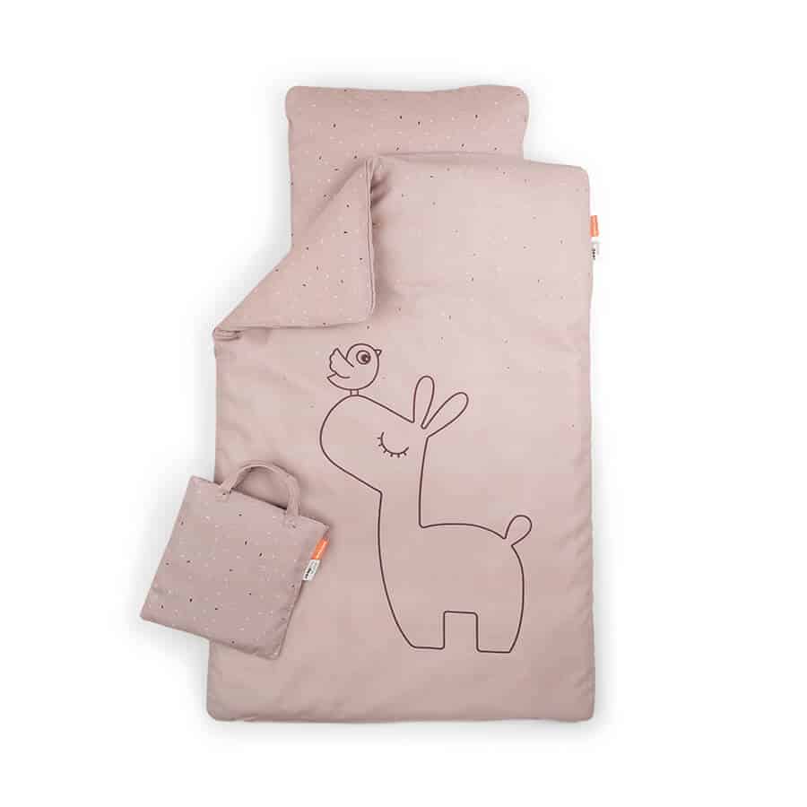 Sengesæt Baby Int Dk Gots Lalee Pudder fra Done By Deer