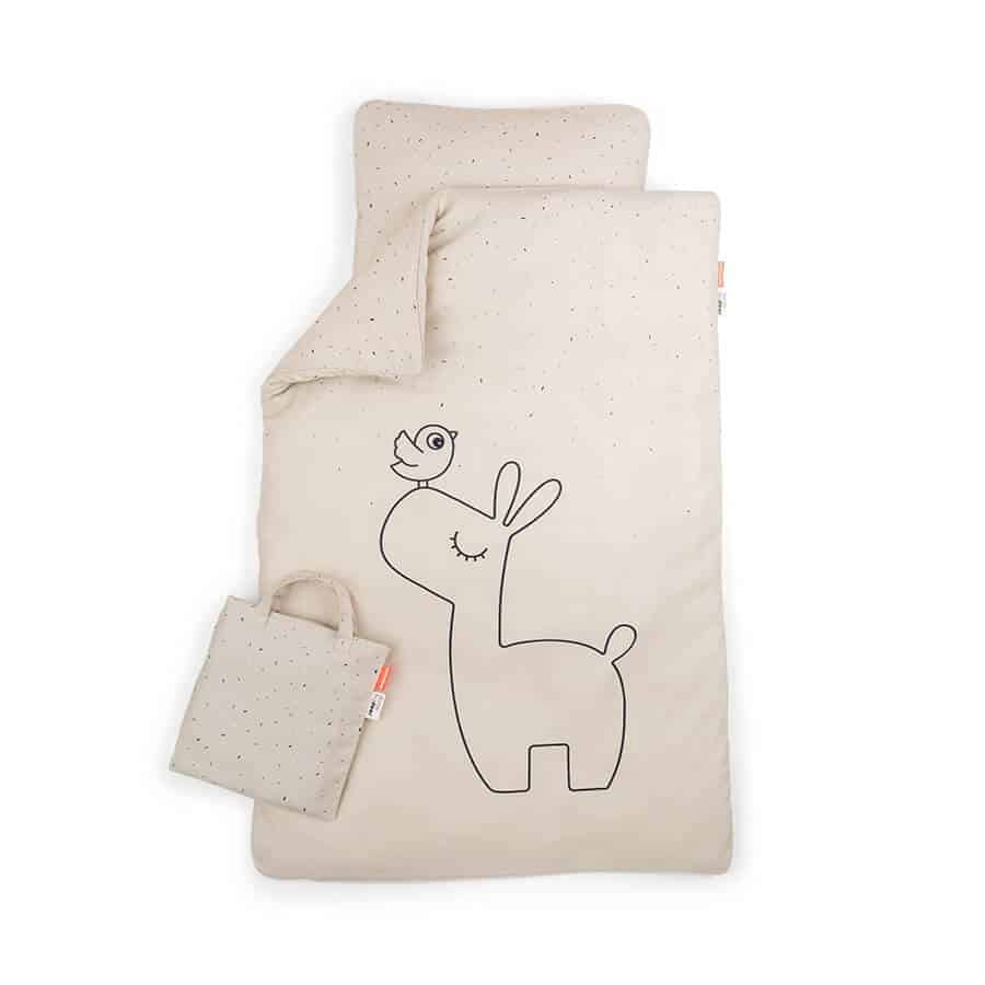 Sengesæt Baby Int Dk Gots Lalee Sand fra Done By Deer