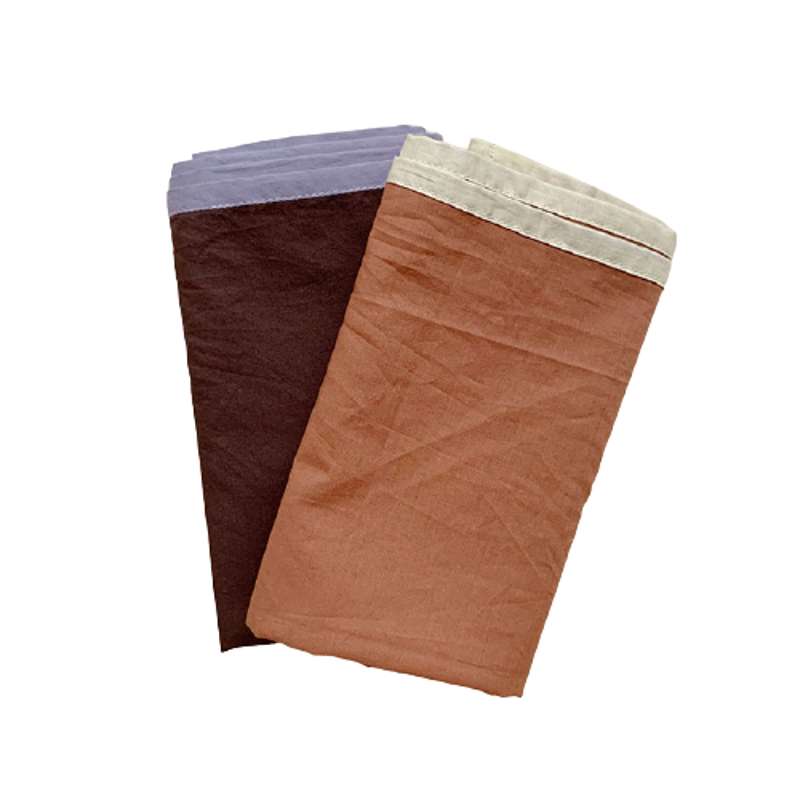 Gaveindpakning I Bomuld   2 Pak   Hazel Terracotta fra Haps Nordic