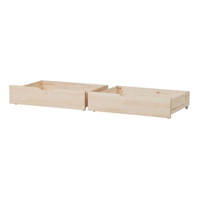 Eco Comfort   Skuffesæt Til 70x160 Cm. Seng   Natur fra Hoppekids