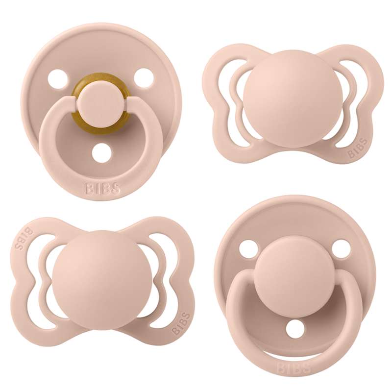 Try It Collection   4 Forskellige Sutter   Str. 1   Blush fra Bibs