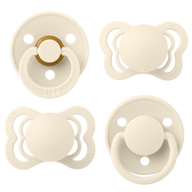 Try It Collection   4 Forskellige Sutter   Str. 1   Ivory fra Bibs